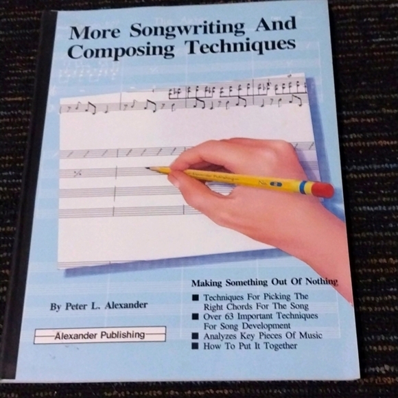 Vintage 1988 More Songwriting and Composing Techniques Book - Picture 1 of 6